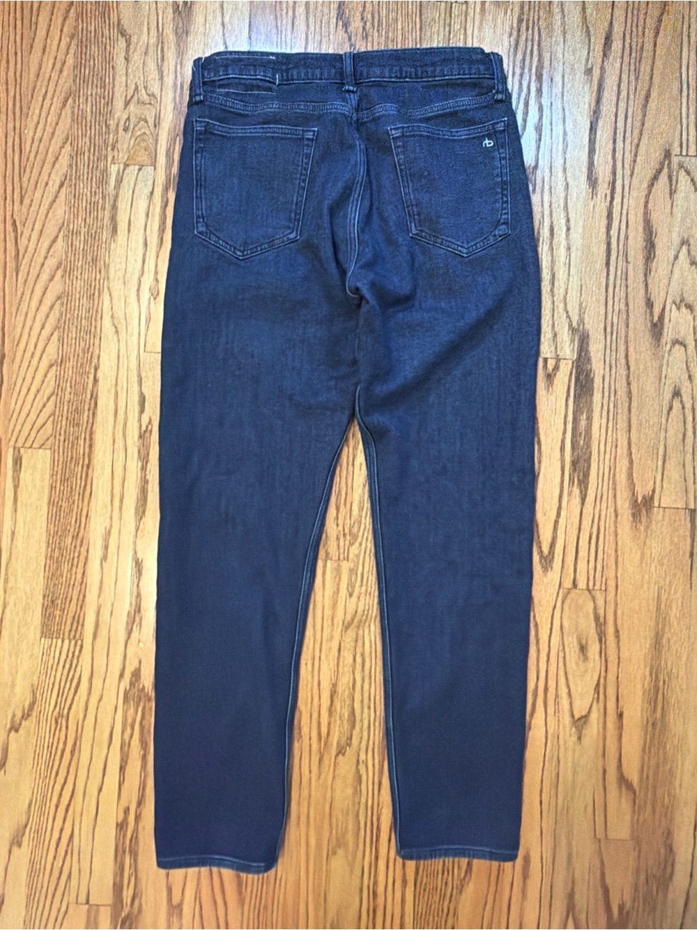 Rag & Bone New York Mens Fit 2 Slim Fit Jeans 33 x 32 Dark Rinse Wash 5 Pocket